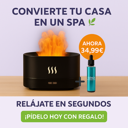 Difusor de aceites esenciales - Aromatrend ➕Aceite esencial alazar de 🎁